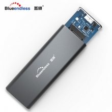 蓝硕 280A Mirco 移动硬盘盒 M2转USB3.0/2280/SSD固态硬盘壳子NGFF