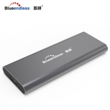 蓝硕 280A Mirco 移动硬盘盒 M2转USB3.0/2280/SSD固态硬盘壳子NGFF