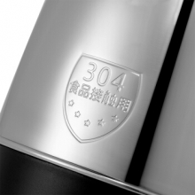 得力 85602 电热水壶（1.5L）(本色)单层不锈钢