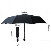 纽赛 NS872 短柄雨伞(黑色)