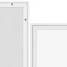 得力 7847 白板 1800*900mm(白) 易擦磁性办公会议悬挂式白板教学写字板黑板
