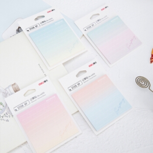 得力 66555 学生百事贴(混)73mm*73mm-30页