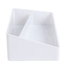 得力 8910 收纳盒(白色)