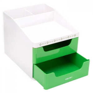 得力 8901 收纳盒(绿)