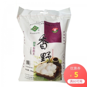 香野 家用中筋面粉 小麦原味食用面粉 10kg/袋
