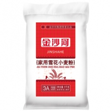金沙河 雪花小麦粉 白面粉 通用面粉 5kg/袋