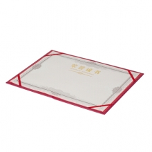 晨光（M&G） ASCN9516 尊贤系列 红色特种纸荣誉证书 12K/230*157mm
