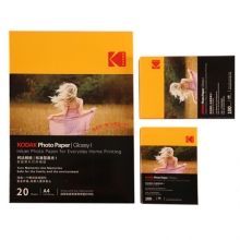柯达（Kodak） 4R 6寸 200g 高光面照片纸 100张/包