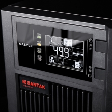 山特 SANTAK 城堡系列 C6K 在线式不间断电源 黑色 6000VA/5400W 支持4800W负载 延时5-10分