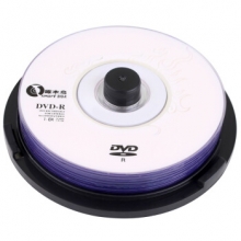 啄木鸟 DVD-R 8CM 小盘 8速 1.4G 3寸小盘 桶装10片