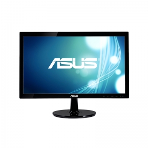 华硕（Asus）VS207DF 19.5英寸窄边家用办公LED壁挂液晶显示器