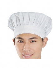 国产 白色普通款 酒店食堂厨师工作帽