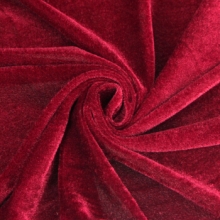 国产 加厚红黑金丝绒布料 桌布 1.5m*2.1m