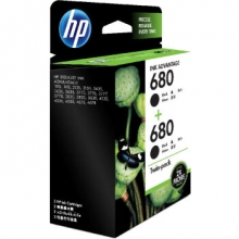 惠普（HP）X4E79AA 680双黑墨盒套装 (适用于HP DeskJet 2138/3638/3636/3838/4678/4538/3776/3777/3778)