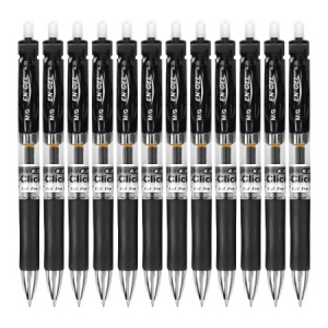 晨光（M&G）K35 办公经典子弹头按动中性笔 0.5mm 黑色 单支装