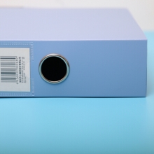 齐心（COMIX） HC-75  A4 PP档案盒 蓝色  12个/箱 (HC-75蓝色)