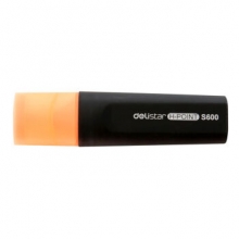 得力(deli) S600 荧光笔 10支/盒 橙色
