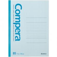 齐心(Comix) CGB5507 B5 50张无线装订记事本/笔记本子Compera系列 颜色随机 12本/包