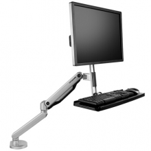 乐歌 Loctek W5A 电脑桌面站立办公支架 显示器坐立式支架