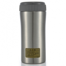虎牌（TIGER）MMK-035C 保冷双层不锈钢保温水杯  不锈钢色