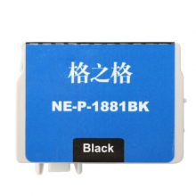 格之格 NE-P-1881BK 适用爱普生打印机墨盒WF3641 WF7111 WF7621 WF7218 WF7728 T1881黑色墨盒
