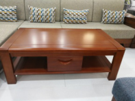 中美隆 ZZ-019122 实木茶几 1400*800*480mm