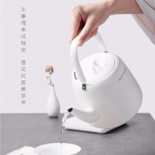 九阳（Joyoung）热水壶烧水壶电水壶茶艺壶养生壶1升电茶壶K10-T5北山系列 白色