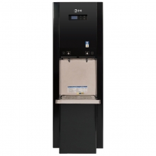 全给 柜式黑钛 冷热型 20~40人用 微电脑智能开水器 Q2-HC300 220V/3KW 标配直饮水系统