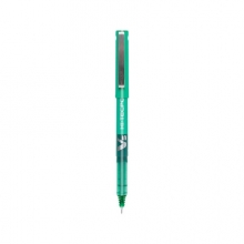百乐（PILOT） BX-V5 针管走珠笔签字笔（耐水性）中性笔 0.5mm  绿色、单支