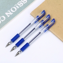 得力 6600ES 标准子弹头 中性笔0.5mm 12支/盒 (蓝色) （计价单位：支）