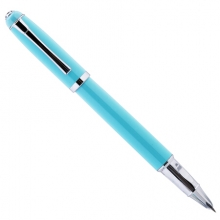 得力S270金属钢笔(蓝色)(1支/盒)
