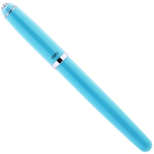 得力S270金属钢笔(蓝色)(1支/盒)