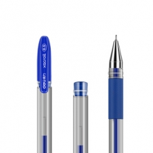 得力（deli） S55 半针管中性笔 0.5mm 12支/盒 (蓝色) （计价单位：支）