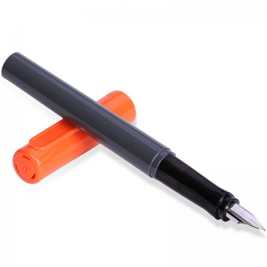 得力S685学生矫姿钢笔(橙)(1支/盒) 24/盒/288/箱