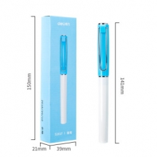 得力S161F钢笔(蓝) 20/盒/120/箱