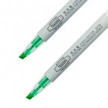 得力S731荧光笔(绿) 12/盒/144/包1728/箱 （计价单位：支）