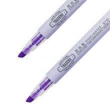 得力S731荧光笔(紫) 12/盒/144/包1728/箱 （计价单位：支）