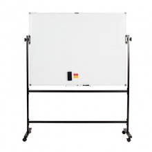晨光（M&G）标准H型支架式白板带架可移动可翻转白板双面磁性办公会议写字板 单个带包装 90*120厘米ADBN6405