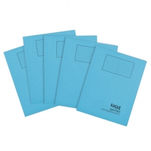 益而高 3001P001 A4插袋纸皮文件夹 蓝色 20个/包