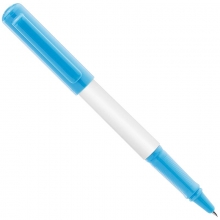 得力A902学生矫姿钢笔(可擦纯蓝/笔壳浅蓝)(1支/盒)