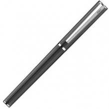 得力（deli）S676F 米修斯系列金属质感钢笔 F尖/明尖 灰色