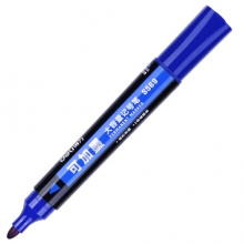 得力 S569 可加墨大容量记号笔(蓝) 10支/盒 （计价单位：支）