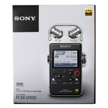 索尼（SONY） PCM-D100 数码录音棒/录音笔 专业DSD录音格式/ 大直径定向麦克风