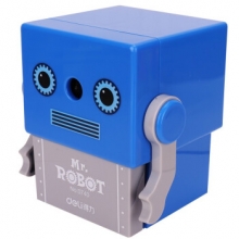 得力0740机器人削笔机(蓝色)