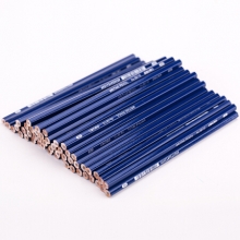 得力 58112-HB高级书写铅笔(蓝)(50支) 8/盒/64/箱
