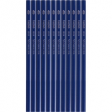 得力 S905 HB高级书写铅笔(蓝)(12支/盒)