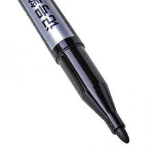 得力 S575 记号笔(黑) 10支/盒 （计价单位：支）
