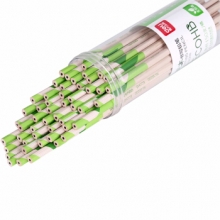 得力 58200 塑料HB铅笔(绿)(50支/筒) （计价单位：筒）