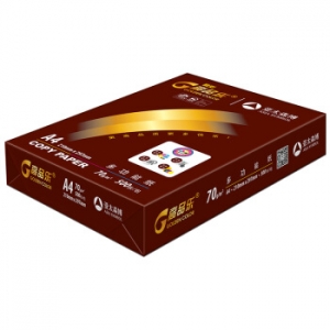 高品乐（GOLDEN COLOR） 晶彩 A4复印纸 70g 5包/箱