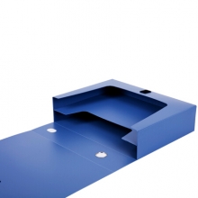 得力 5617 档案盒(蓝) 6/盒/36/箱